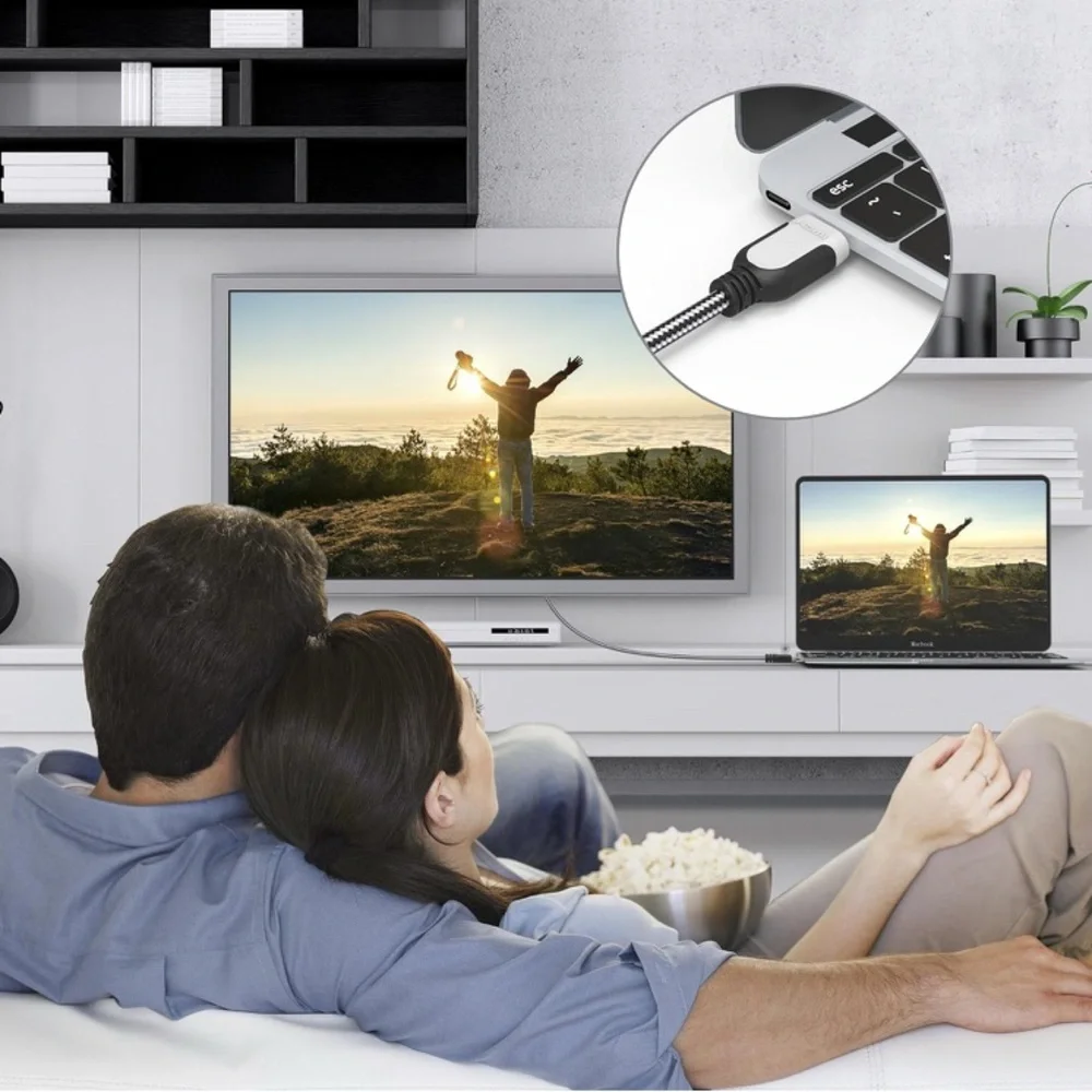 HDMI Cable 6ft - HDMI 2.0 (4K @ 60fps), High Speed with Ethernet 18Gbps
